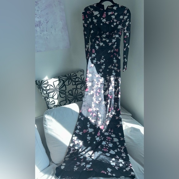 Francesco Scognnamiglio authentic high end fashion luxury Italian brand 💯 %silk - Picture 4 of 12